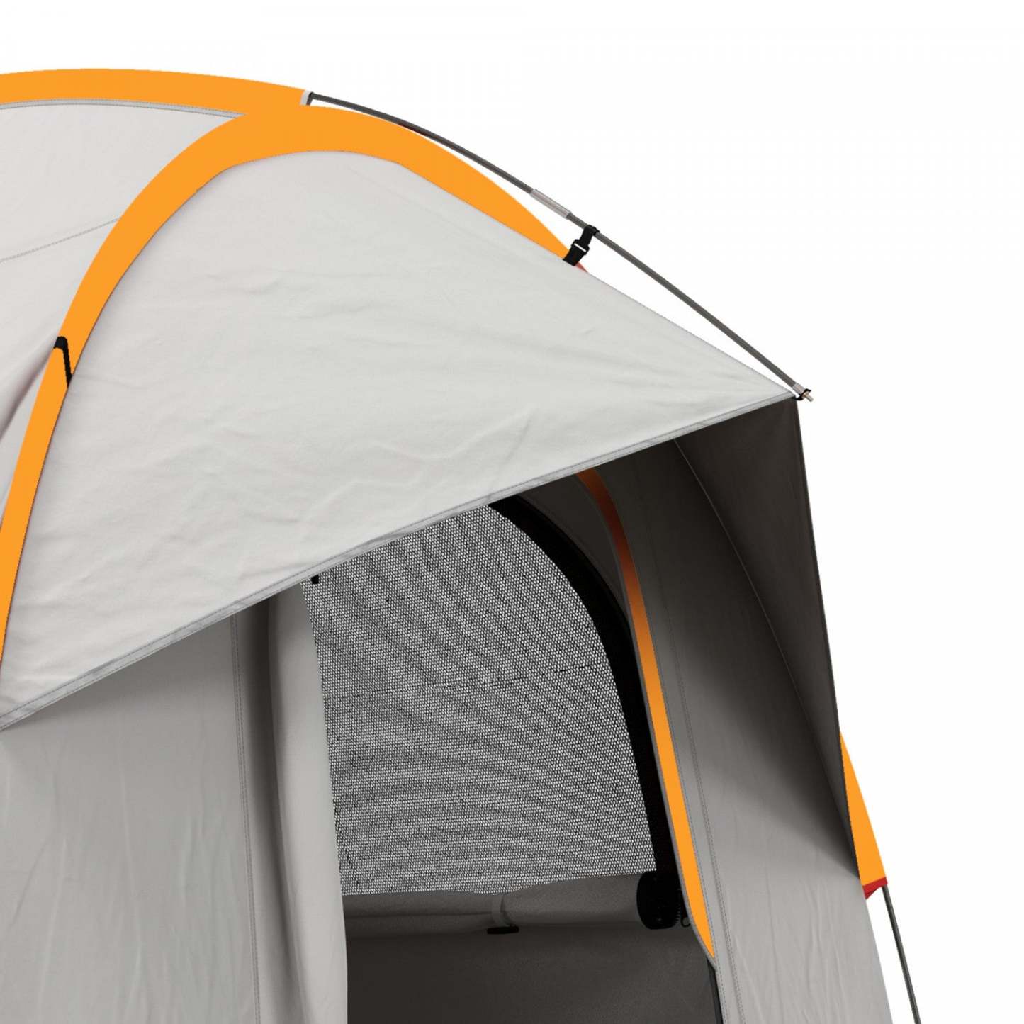 Outsunny Tente De Camping Pour Voiture Avec 3 Portes, 2000mm Imperméable, Gris Et Orange|Outsunny Car Camping Tent With 3 Doors, Grey And Orange