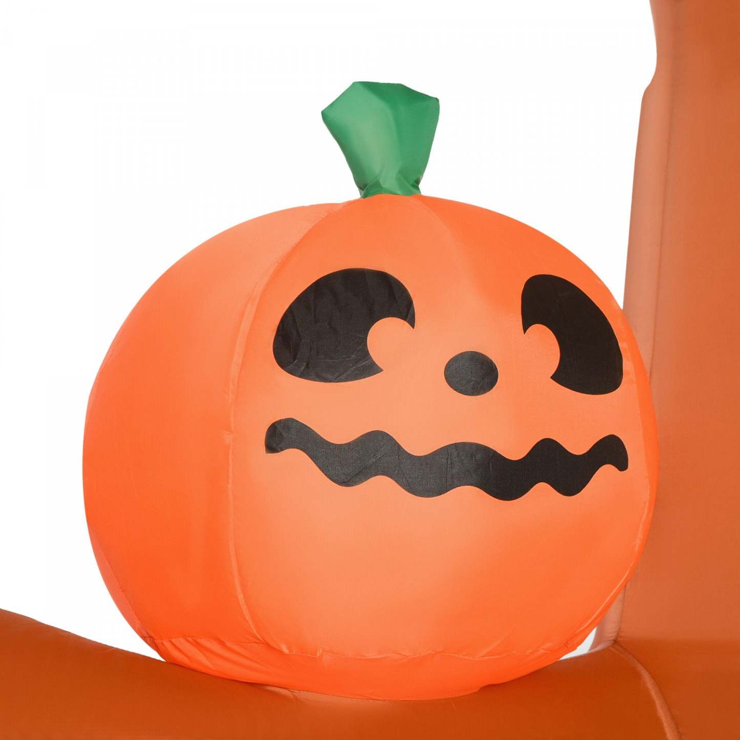 Outsunny 9ft Gonflable Halloween Haunted Pumpkin Tree W/ LEDs|Outsunny Citrouille Hantée d'Halloween Gonflable de 9 Pieds avec LED