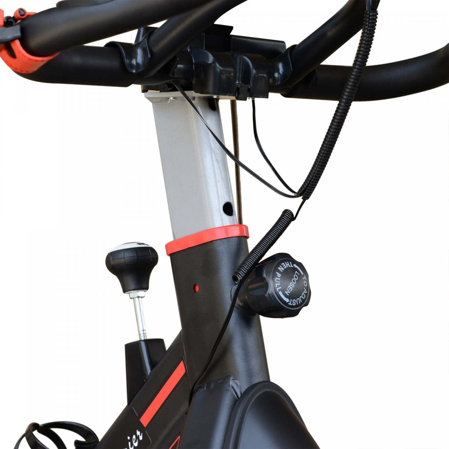 Vélo d'exercice stationnaire vertical Soozier Vélo d'entraînement cardio d'intérieur avec résistance réglable|Vélo d'exercice stationnaire vertical Soozier vélo d'entraînement cardio d'intérieur