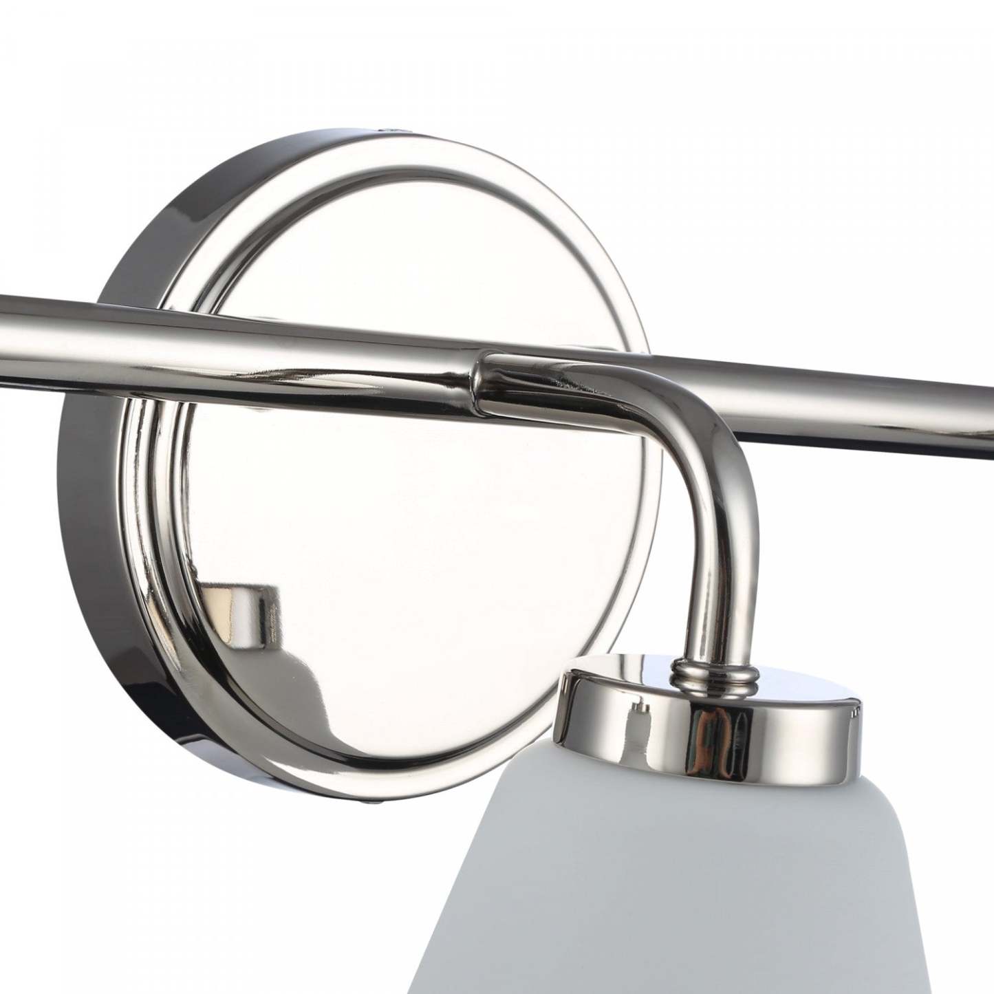 Zoey 3 Light Bathroom Vanity, Polished Nickel Lamp | Meuble-lavabo Zoey à 3 lampes, nickel poli