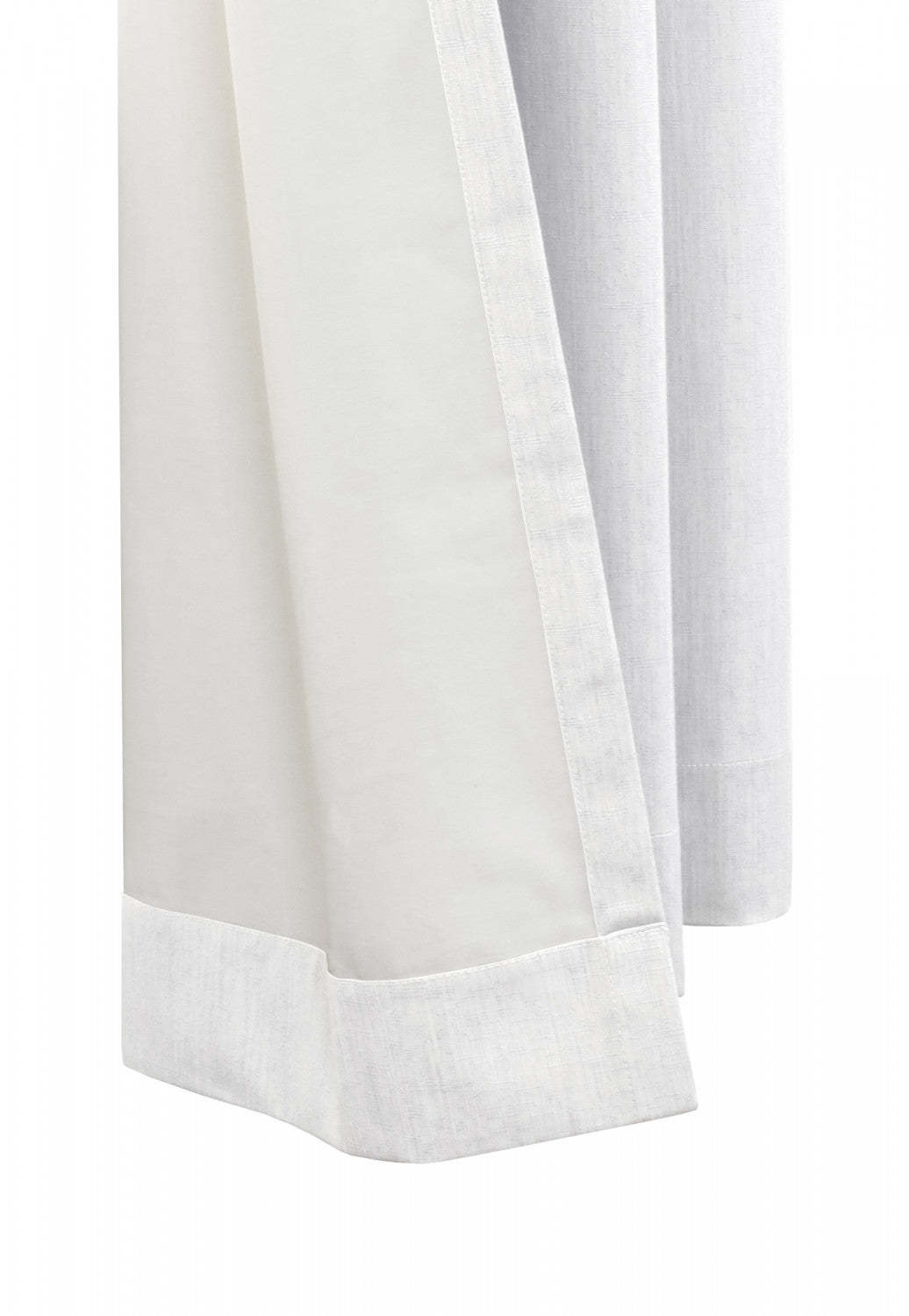 Thermaplus Kelly White Blackout Grommet Curtain Panel - 52 x 95|Panneau de rideau occultant à œillets Kelly blanc de Thermaplus - 52 x 95