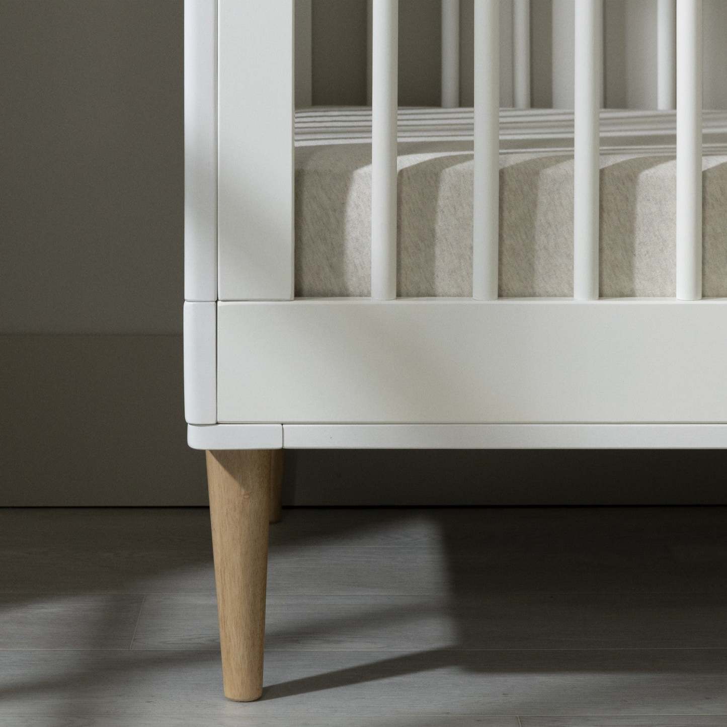 Lit bébé convertible 3 en 1 Cotton Candy - Blanc | Cotton Candy Lit De Bebe Convertible 3 En 1 - Blanc