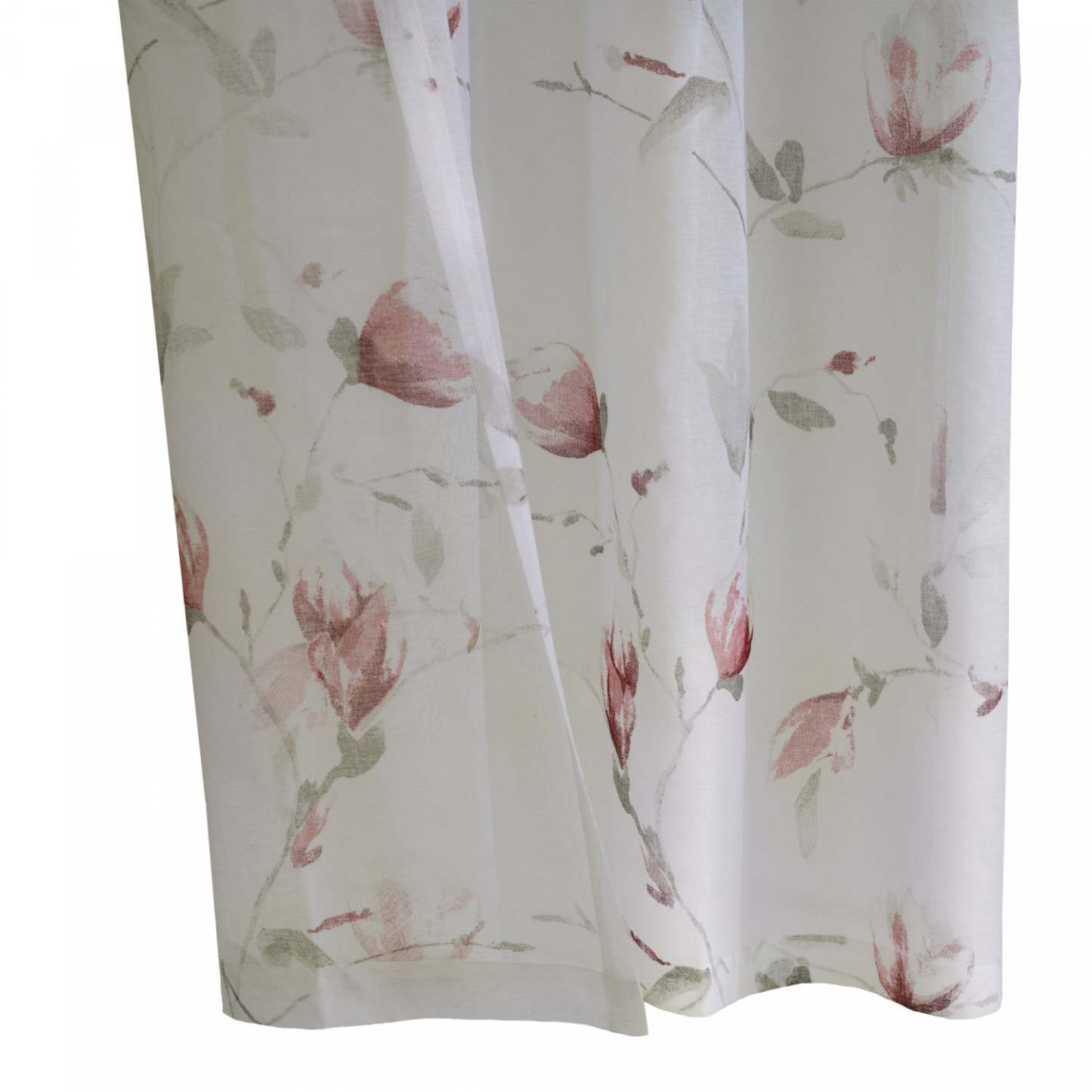 Habitat Symphony Rose Sheer Grommet Curtain Panel - 52 x 84|Panneau de rideau transparent à œillets Symphonie rose d'Habitat - 52 x 84