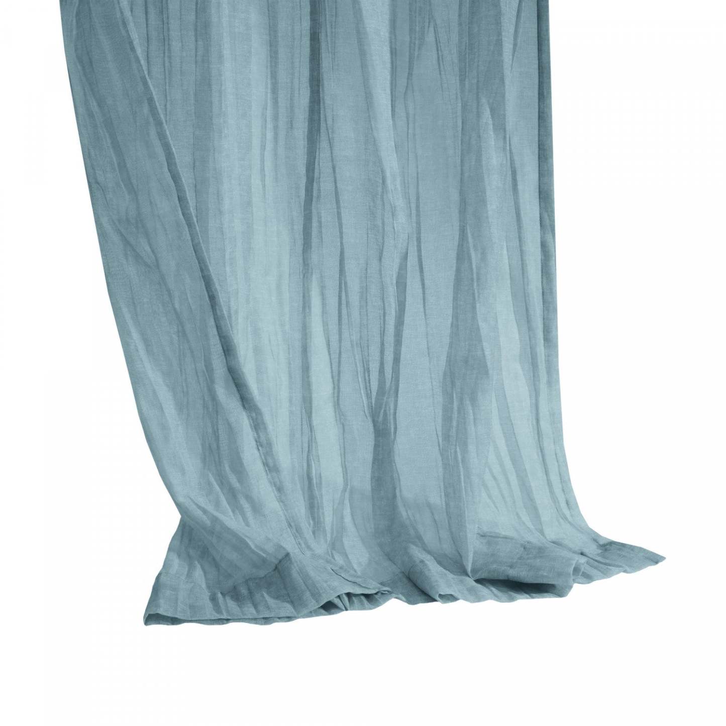 Habitat Paloma Cream Sheer Dual Header Curtain Panel - 52 x 95|Panneau de rideau transparent Paloma crème à double têtes d'Habitat - 52 x 95