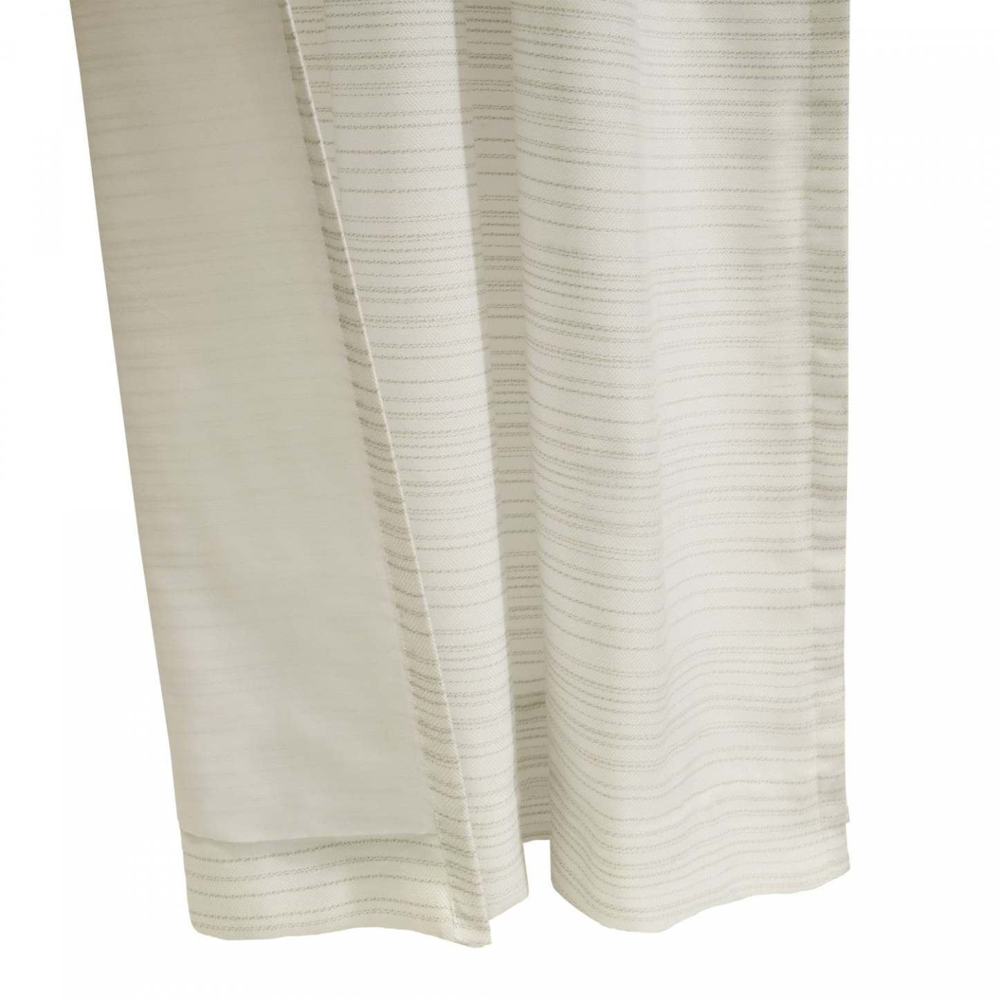 Habitat Austin Linen Light Filtering Dual Header Curtain Panel - 52 x 84|Panneau de rideau filtrant la lumière Austin apparence lin à double têtes d'Habitat - 52 x 84