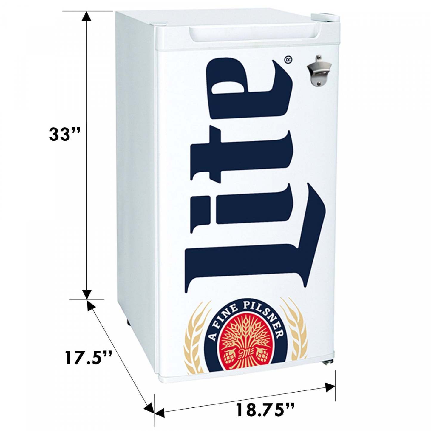 Réfrigérateur compact à compresseur Miller Lite 90 litres|Réfrigérateur compact à compresseur Miller Lite de 90 litres