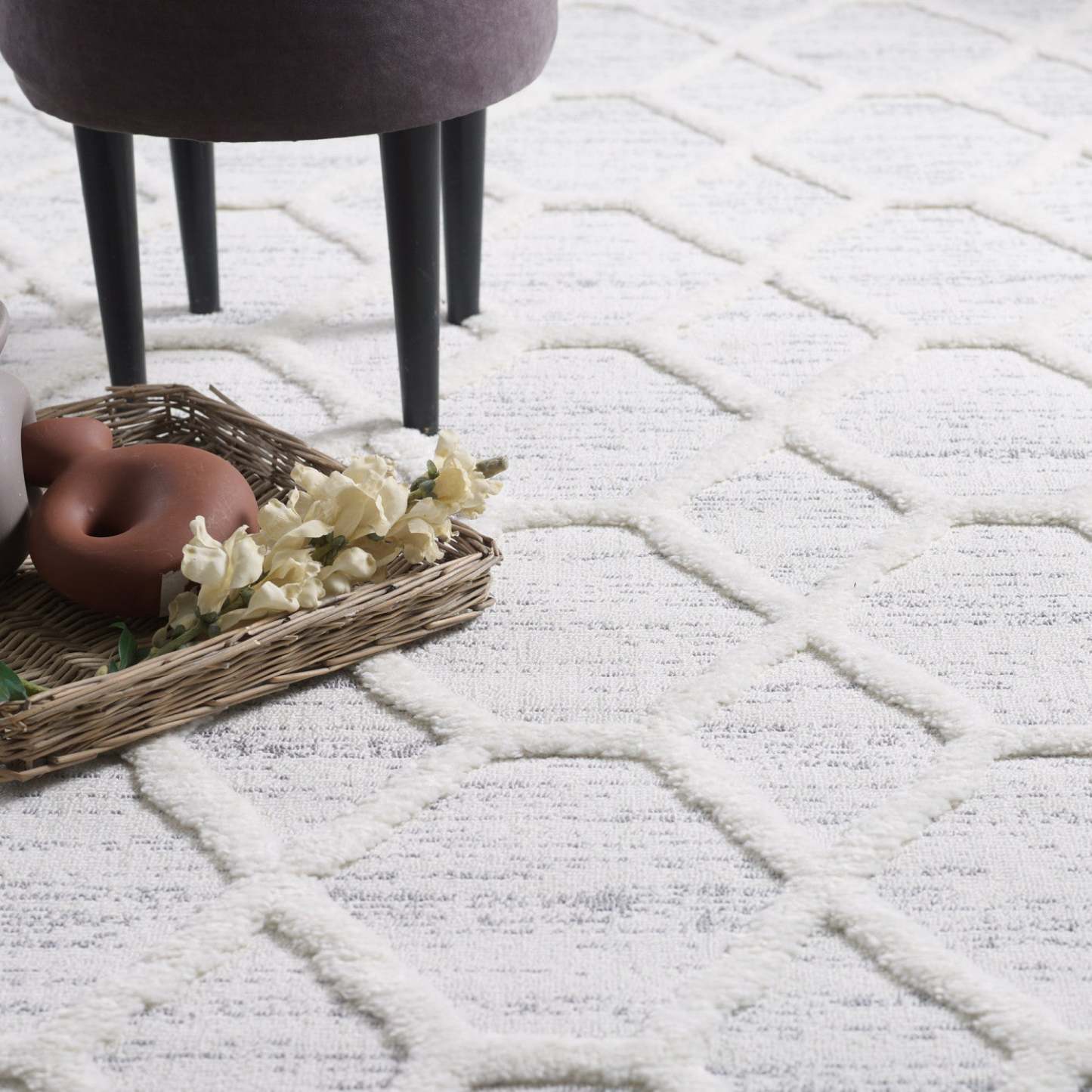 Quinto Nexus Shag Area Rug - 7'7 x 10'|Carpette à poils longs Quinto Nexus - 7 pi 7 po x 10 pi