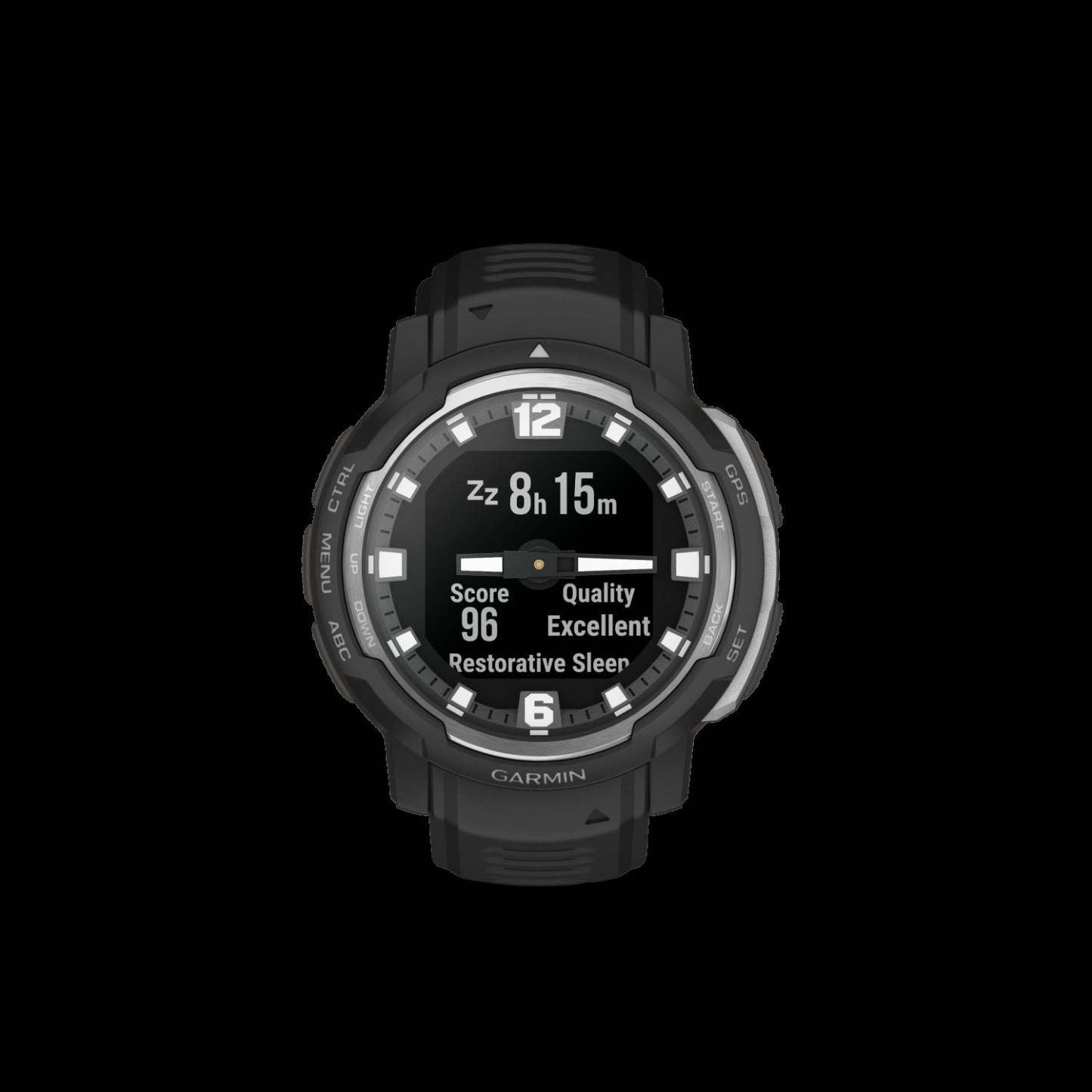 Montre Intelligente Hybride Garmin Instinct® Crossover - Multi-fonction Avec Design Robuste, Technologie Revodrive