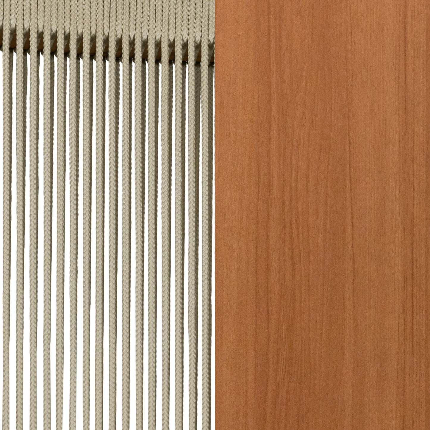 Agave Wood Rope Lounge Chair – Beige/Naturel|Fauteuil de détente Agave en bois et en corde - beige et naturel