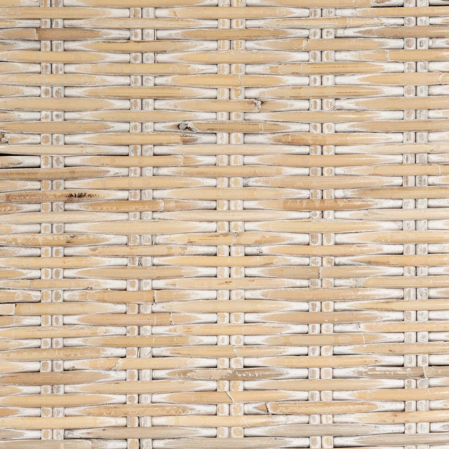 Lilak Rattan Headboard - White Washed|Tête de lit Lilak en rotin - blanc délavé