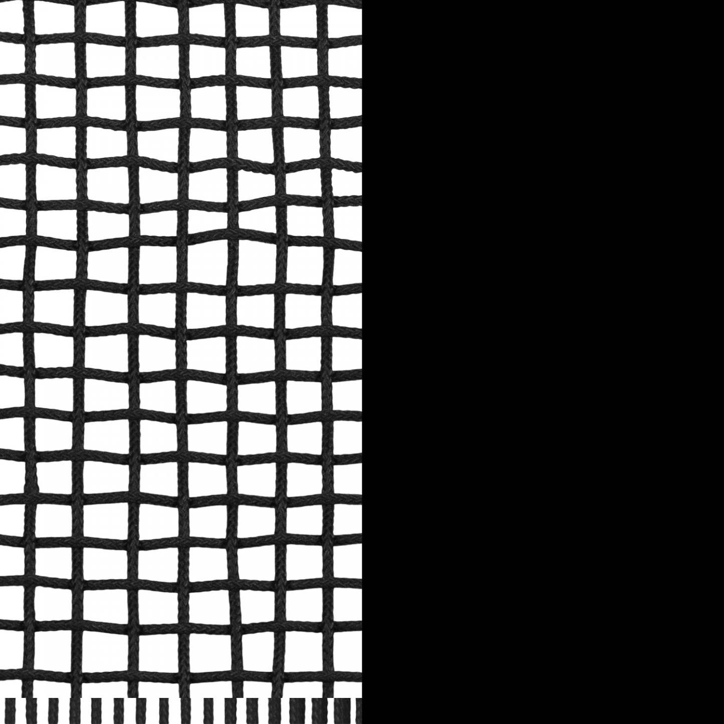 Agave Wood Braided Rope Lounge Chair - Black|Fauteuil de détente Agave en bois et en corde tressée - noir