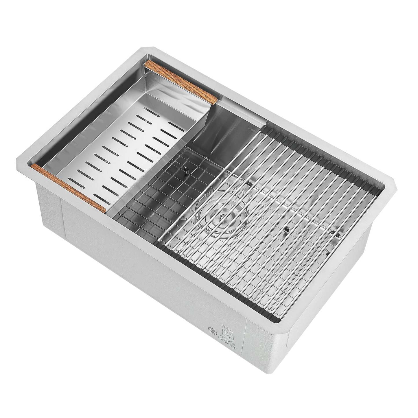 Ancona 28 Undermount Workstation Kitchen Sink - AN-3371|Évier de cuisine poste de travail sous plan Ancona de 28 po - AN-3371|D77GR441