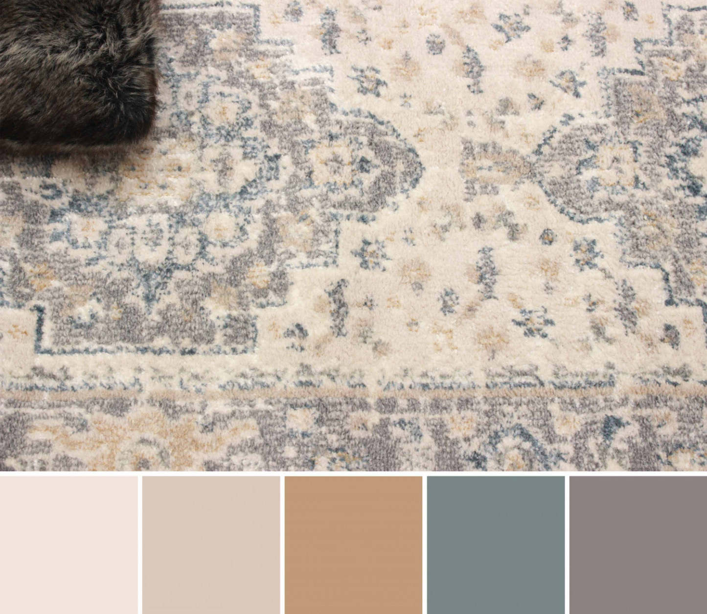 Tapis de passage bleu Bijara - 2'8 X 8'2 | Tapis de couloir Bijara bleu - 2 pi 8 po x 8 pi 2 po