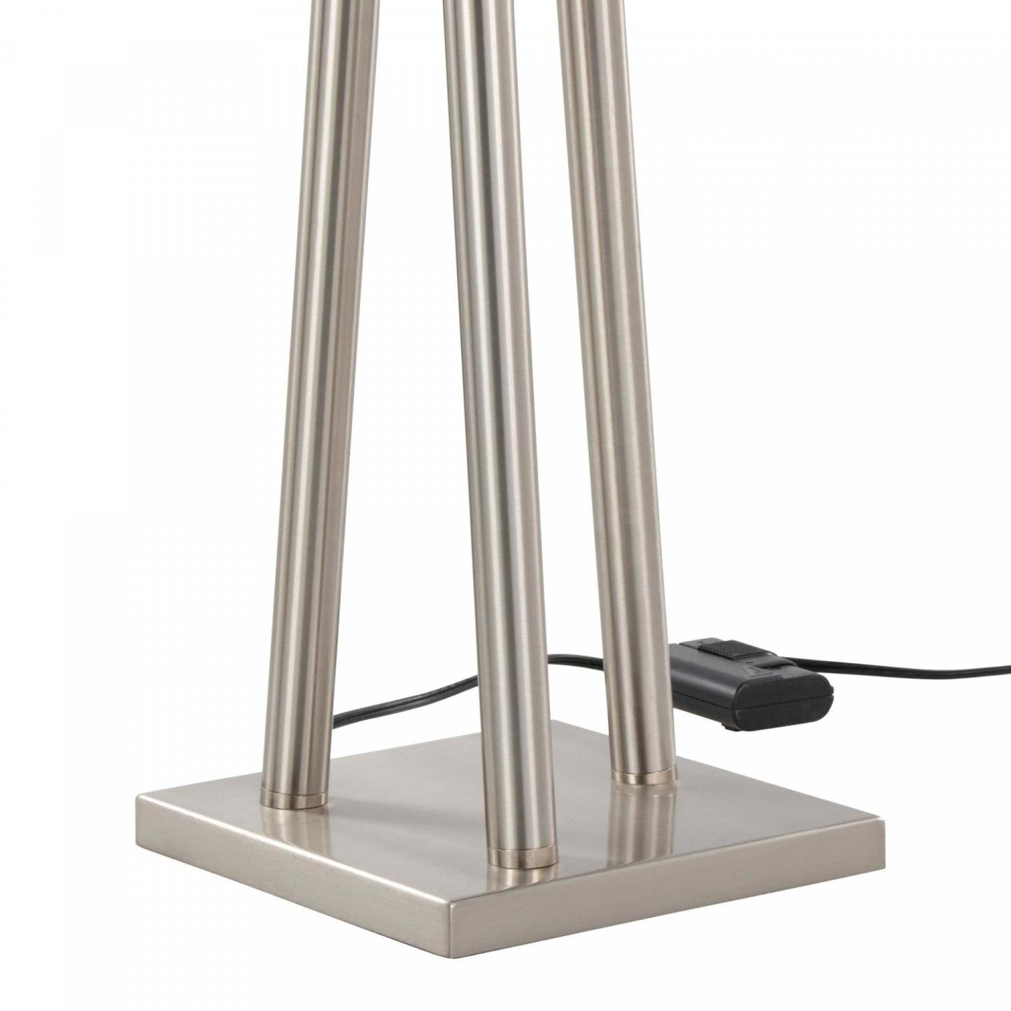 LumiSource Icicle Contemporary Brushed Nickel Floor Lamp|Lampe à pied contemporaine Icicle en nickel brossé
