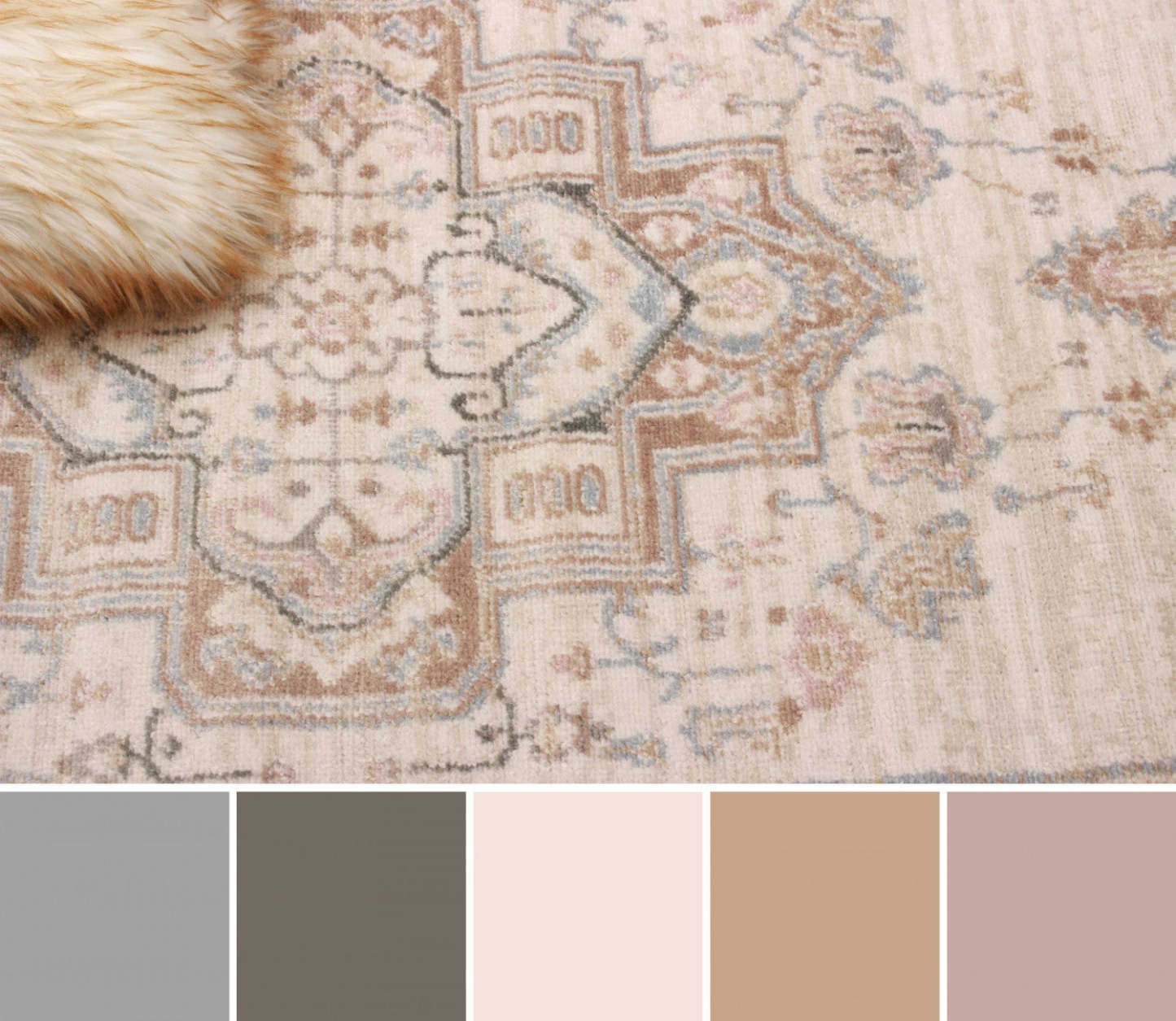 Tapis de passage Katie ivoire - 2'8 X 8'2 | Tapis de couloir Katie ivoire - 2 pi 8 po x 8 pi 2 po