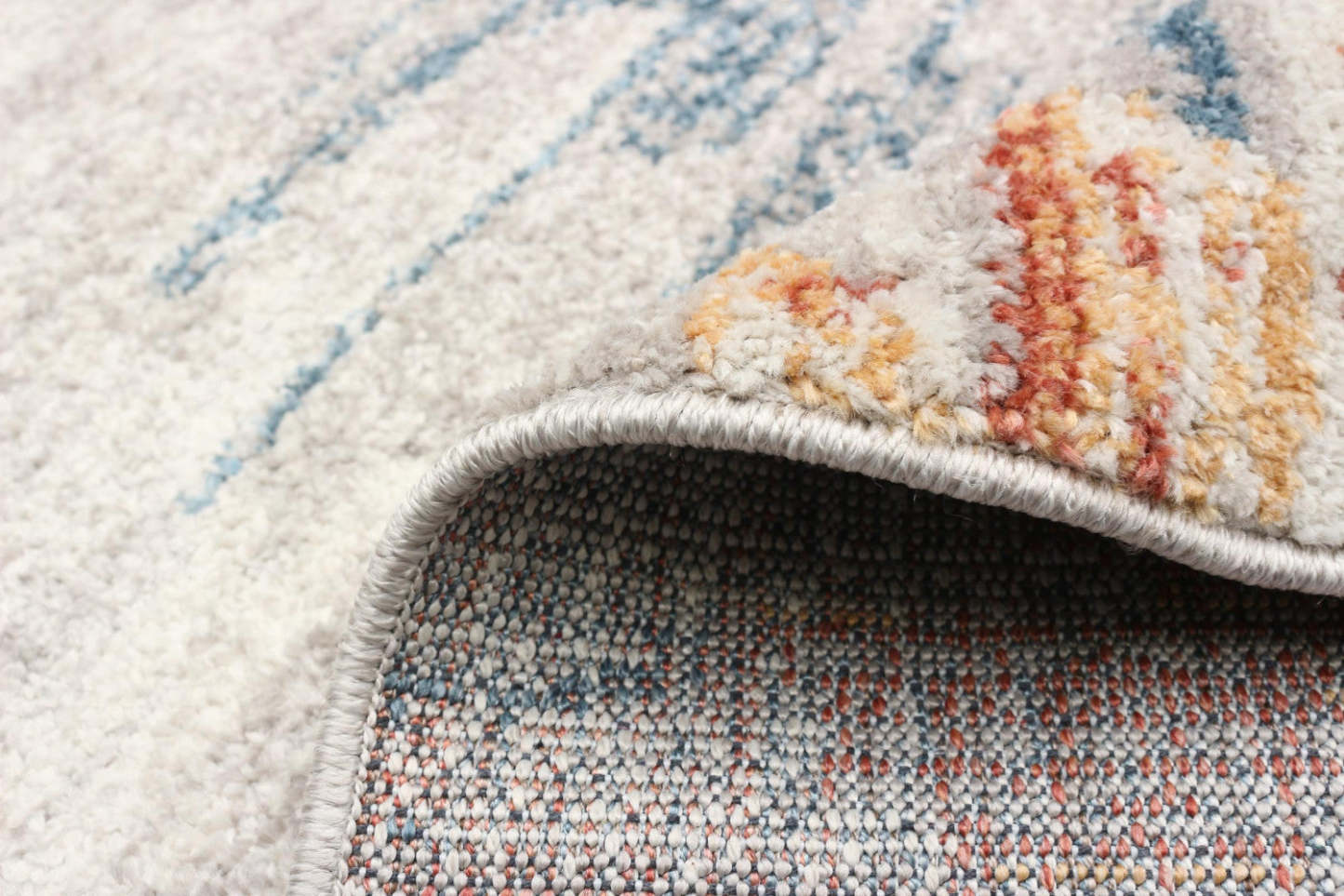 Vera Sun ivoire/bleu Tapis d'aire - 5'2 x 7'5| Tapis Vera Sun ivoirebleue - 5 pi 2 po x 7 pi 5 po|D86FQX4A