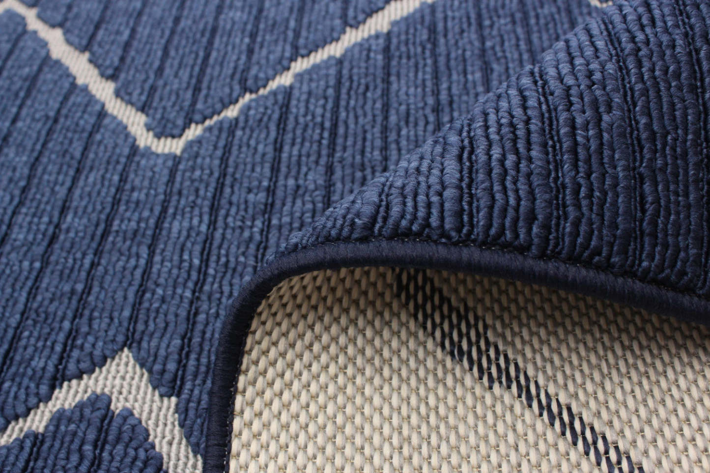 Tapis Kimi Bleu 6'7 x 9'6|Carpette Kimi bleue 6 pi 7 po x 9 pi 6 po|D86FEEVH