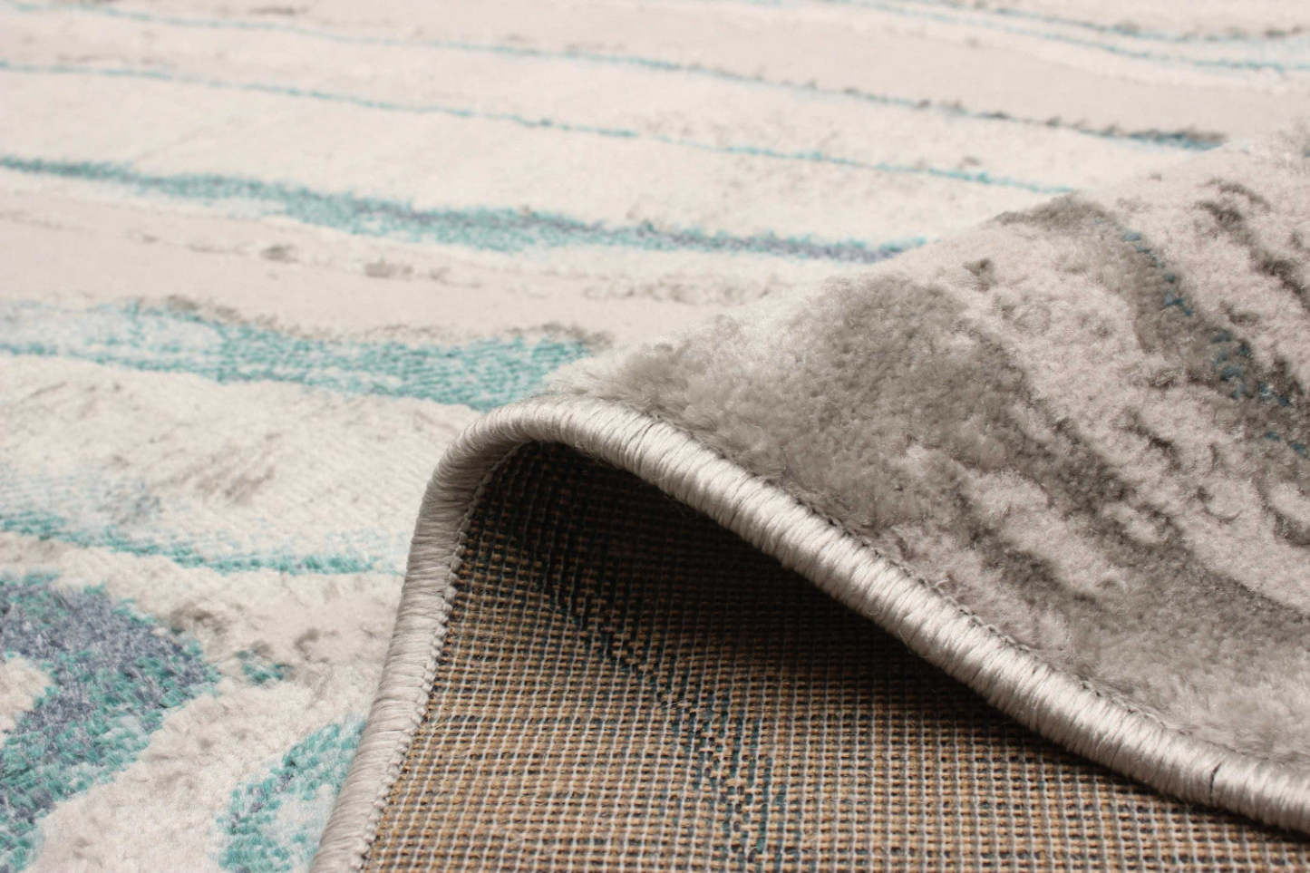 Tapis Zhara Sarcelle - 8'0 x 10'0|Carpette Zhara bleu sarcelle - 8 pi 0 po x 10 pi 0 po