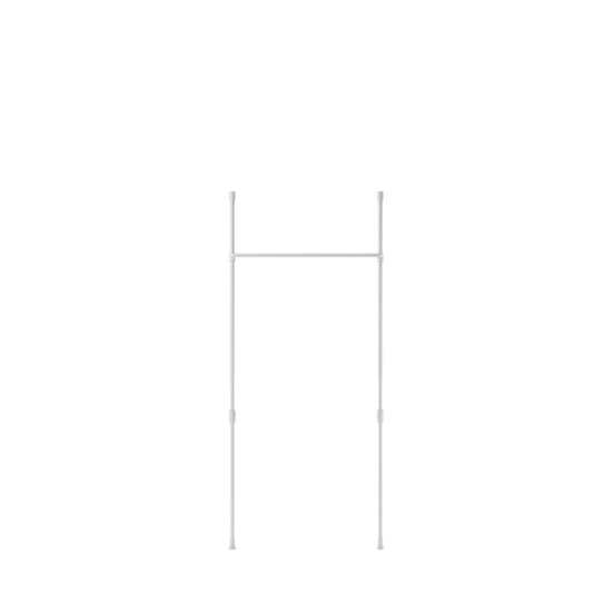 Tringle à rideau extensible et séparateur de pièce Anywhere blanc d'Umbra - 36-66 | Tringle à rideaux et séparateur de pièce extensible Anywhere de Umbra blanc - 36 po à 66 po
