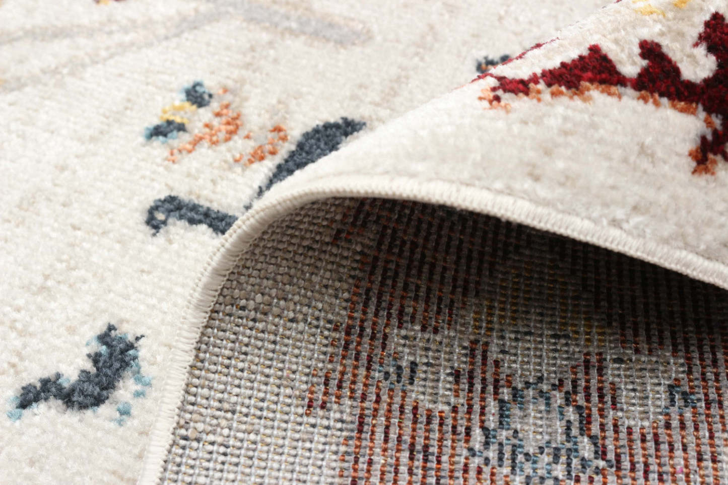 Tapis lavable en machine Pine Ivory - 2'6 x 8'0|Carpette Pine ivoire lavable à la machine - 2 pi 6 po x 8 pi 0 po|D86F76R7