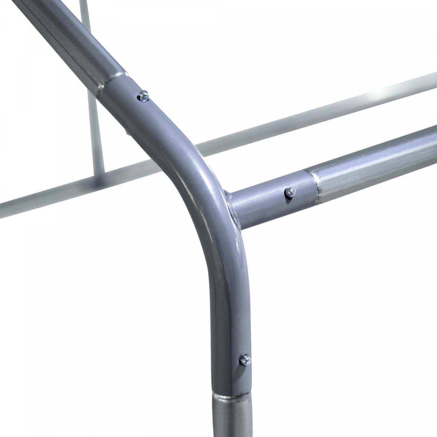 Pawhut Poulailler En Métal Pour 15 À 18 Poulets, Enclos À Poules D'extérieur Avec Couverture Pour Jardin