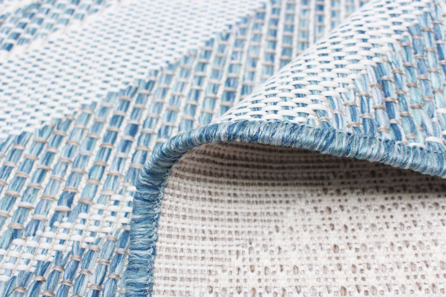 Tapis Neisha Moderne Bleu 160 x 220 cm | D86FL2G5