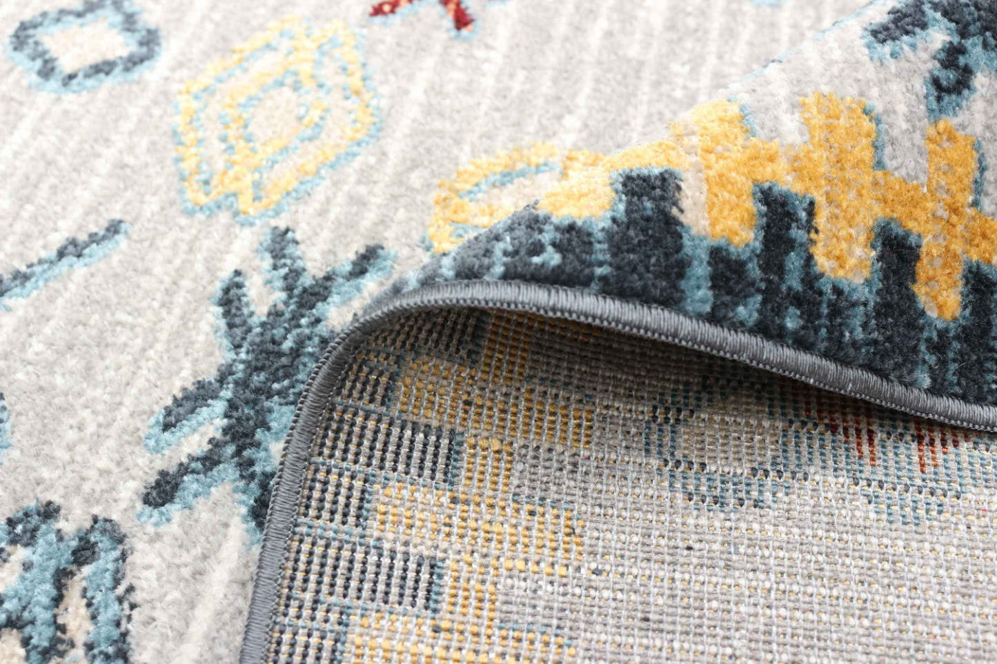 Gypsy Grey Machine Washable Area Rug - 5'0 x 7'0|Carpette Gypsy grise lavable à la machine - 5 pi 0 po x 7 pi 0 po|D86FG6AE