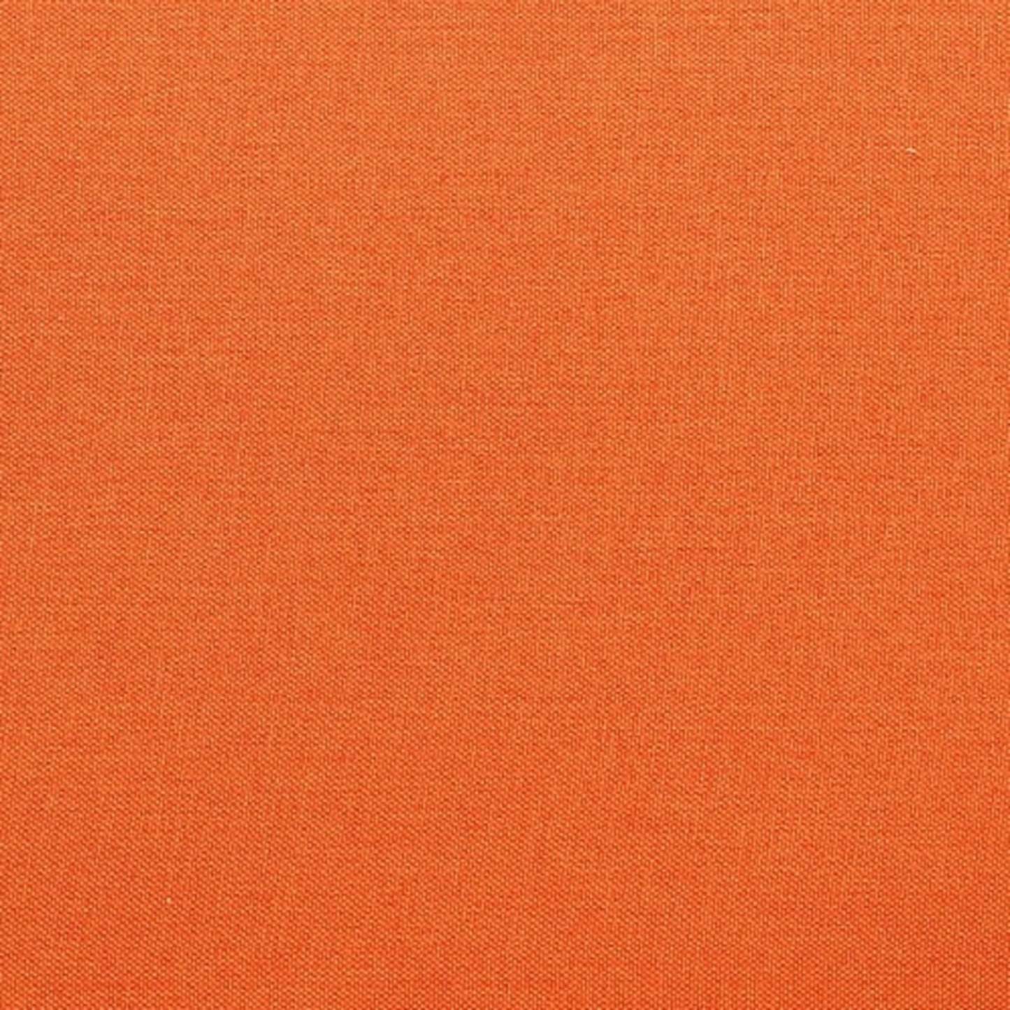 Manhattan Comfort Caisson Polished Chrome Faux Leather Rotating Accent Chair - Orange|Fauteuil d'appoint pivotant Caisson de Manhattan Comfort en chrome poli et en similicuir - orange