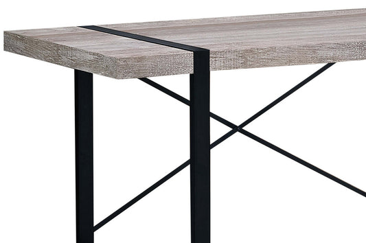 Bureau Avery 49 aspect bois récupéré - Taupe|Bureau Avery de 49 po d'apparence bois recyclé - taupe