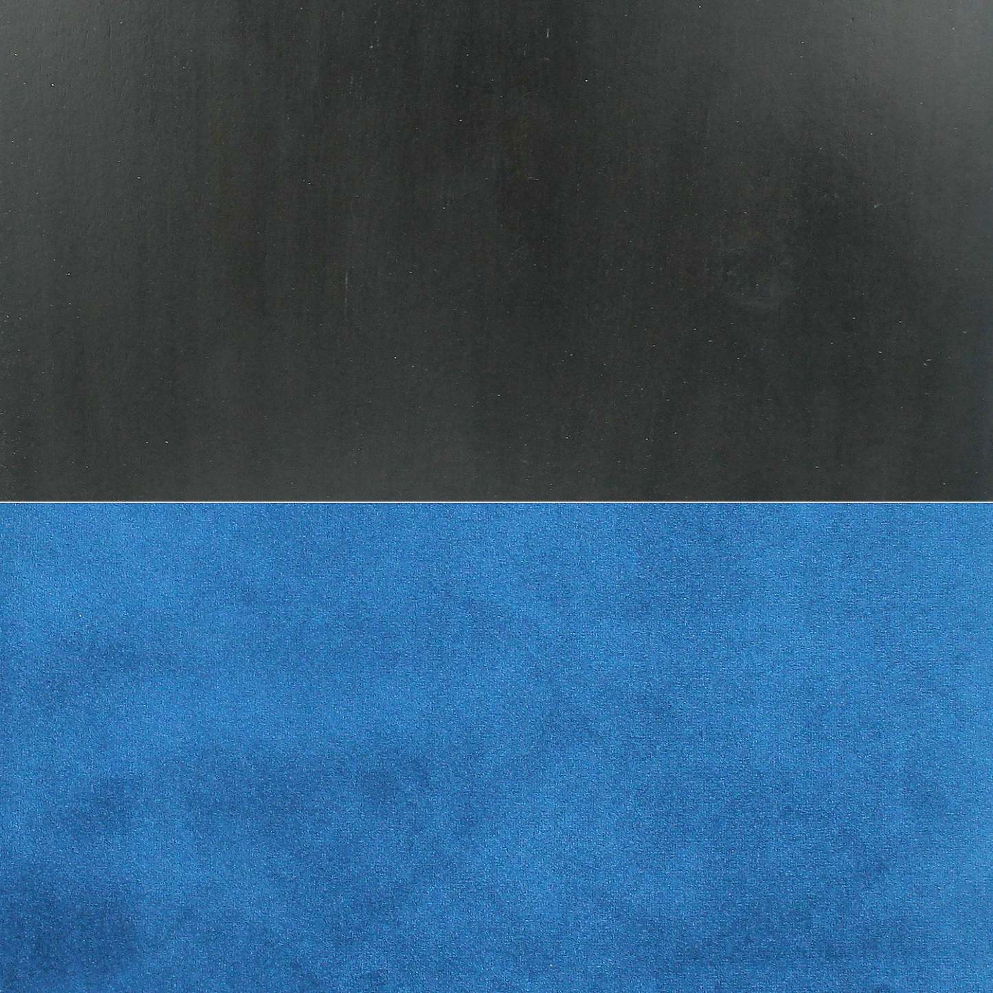 Chaise de salle à manger à hauteur de comptoir Cami avec tissu en velours - Bleu | Chaise de salle à manger Cami de hauteur comptoir en tissu de velours - bleue