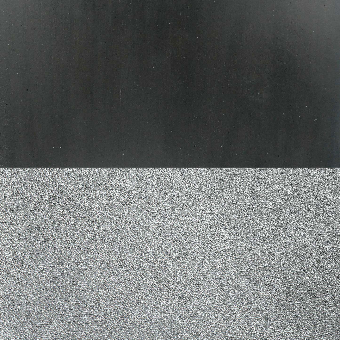 Chaise de salle à manger Cami avec tissu en cuir végétalien - Gris | Chaise de salle à manger Cami en tissu en similicuir - grise