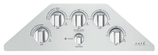 Cafe 30 5-Element Gas Cooktop - Stainless - CGP95302MS1 | Cuisinière à gaz Café de 30 po à 5 éléments - acier inoxydable - CGP95302MS1