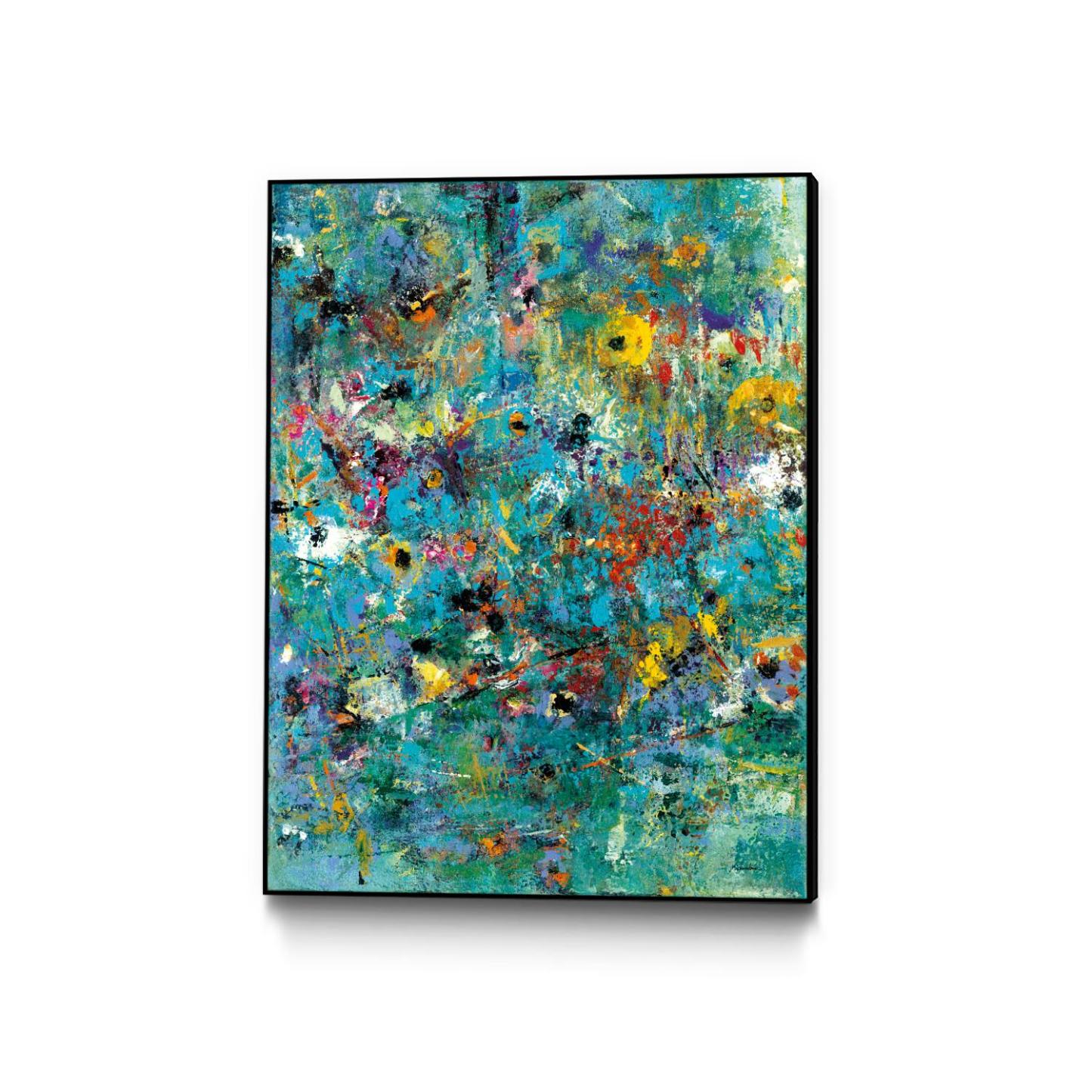 Carpe Diem 3 Canvas Framed Black 18x24 Wall Art|Œuvre d'art murale sur toile encadrée noire « Carpe Diem 3 » 18 x 24