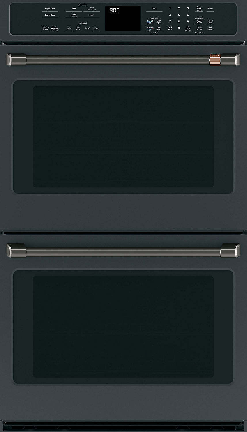 Café Double Wall Oven Brushed Black Handles - CXWD0H0PMBT|Poignées noir brossé pour four mural double Café - CXWD0H0PMBT|CXWD0HBT