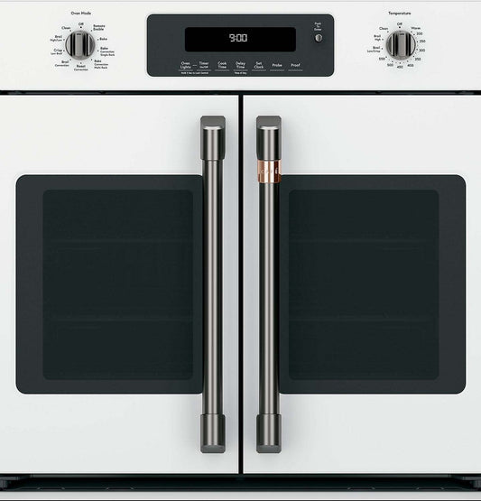 Café French-Door Wall Oven Brushed Black Knobs and Handles - CXWSFHKPMBT|Poignées et boutons noir brossé pour quatre murales à portes françaises Café - CXWSFHKPMBT|CXWSFHBT