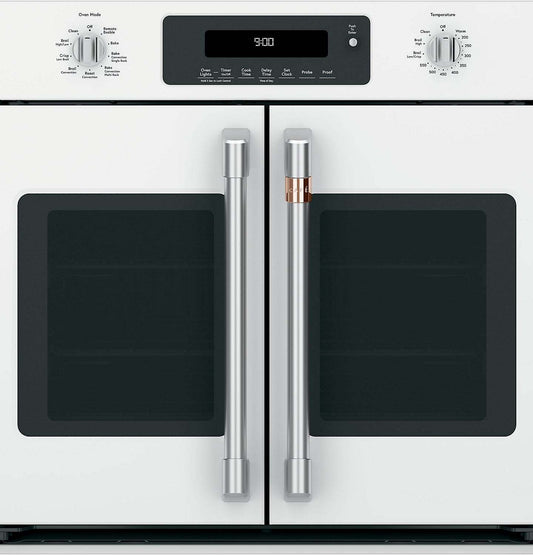 Café French-Door Wall Oven Brushed Stainless Steel Knobs and Handles - CXWSFHKPMSS|Poignées et boutons acier inoxydable brossé pour quatre murales à portes françaises Café - CXWSFHKPMSS|CXWSFHSS