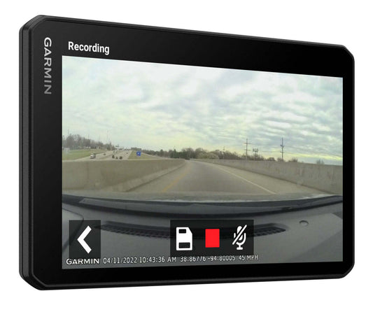 Garmin Drivecam™ 76 Gps Navigateur - Trajet Quotidien Avec Écran De 7, Caméra Embarquée Et Commande Vocale