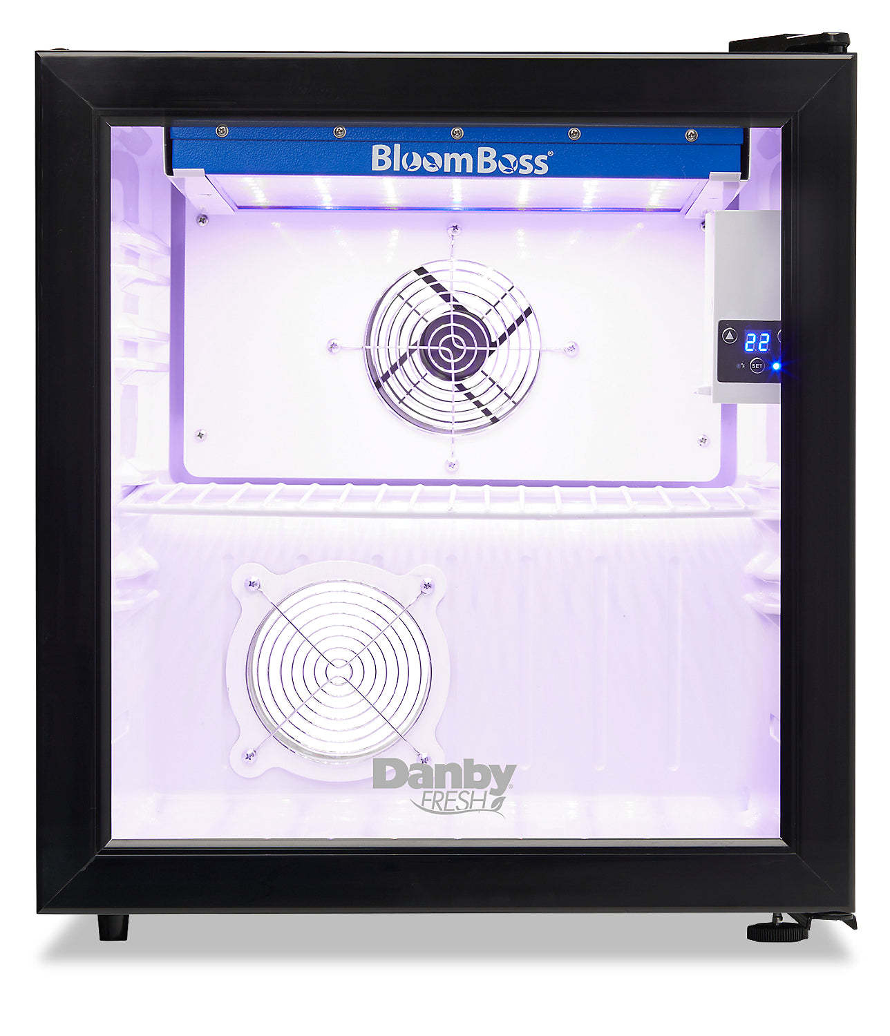 Danby 17,5 1,7 Cu. Fort. Cultivateur d'herbes aromatiques à porte unique - Noir - DFG17A1B | Cultivateur à herbes Danby de 1,7 pi³ et de 17,5 po à 1 porte - noir - DFG17A1B