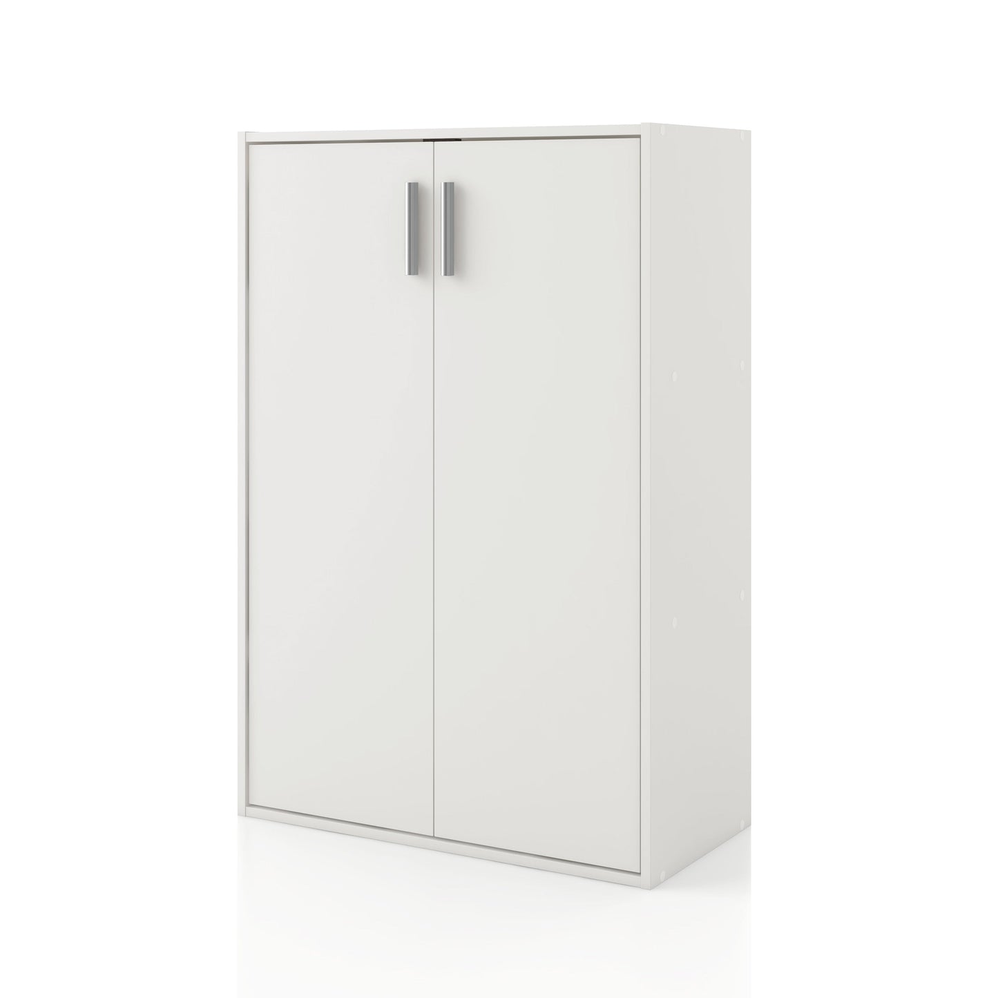 DH BASIC Système de rangement moderne en bois personnalisable et empilable - Étagères cubiques, armoire à tiroirs, bibliothèque avec portes par Denhour