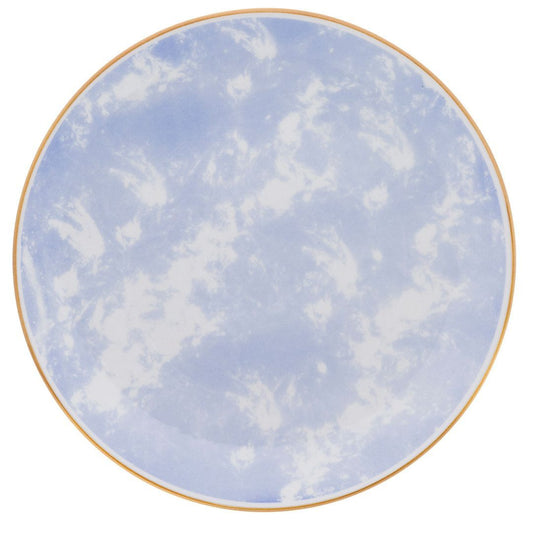 Coup 16-Piece Dinnerware Set - Blue Yellow | Service de vaisselle Coup 16 pièces - bleu et jaune | D87E7ZB2