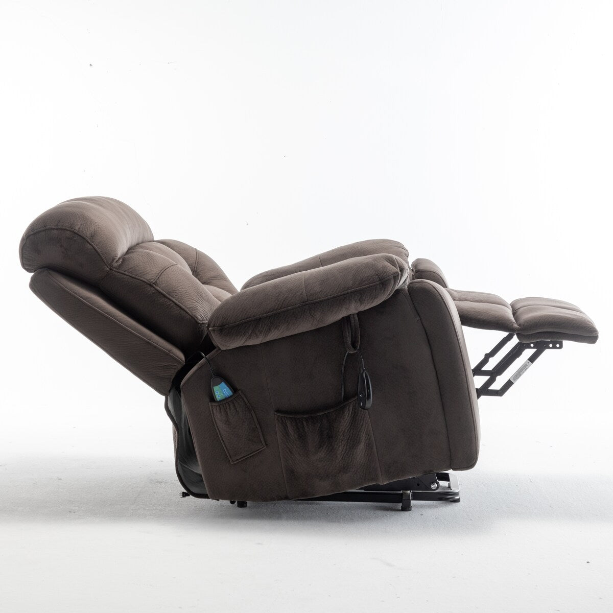 Fauteuil releveur électrique inclinable avec chauffage massant