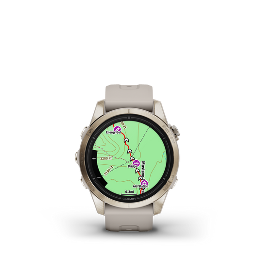 Garmin Epix™ Pro Gps Smartwatch - Health Tracking With Amoled Display, 42mm - Soft Gold|Garmin Epix™ Pro Montre Gps Intelligente - Suivi De La Santé Avec Écran Amoled, 42 Mm - Or Doux