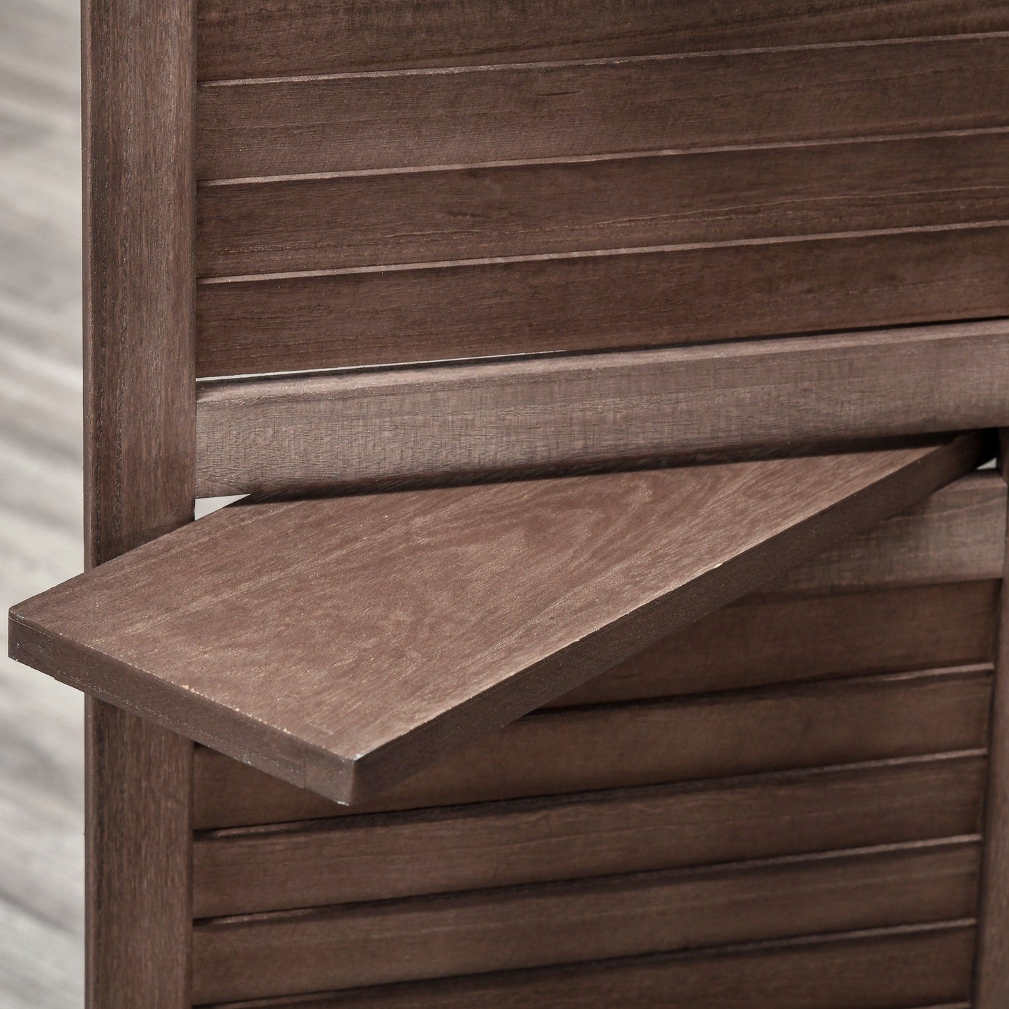 Paravent pliable HOMCOM à 4 panneaux, 1,68 m de haut, panneau d'intimité autoportant pour chambre à coucher - 162,2 x 1,9 x 170 cm