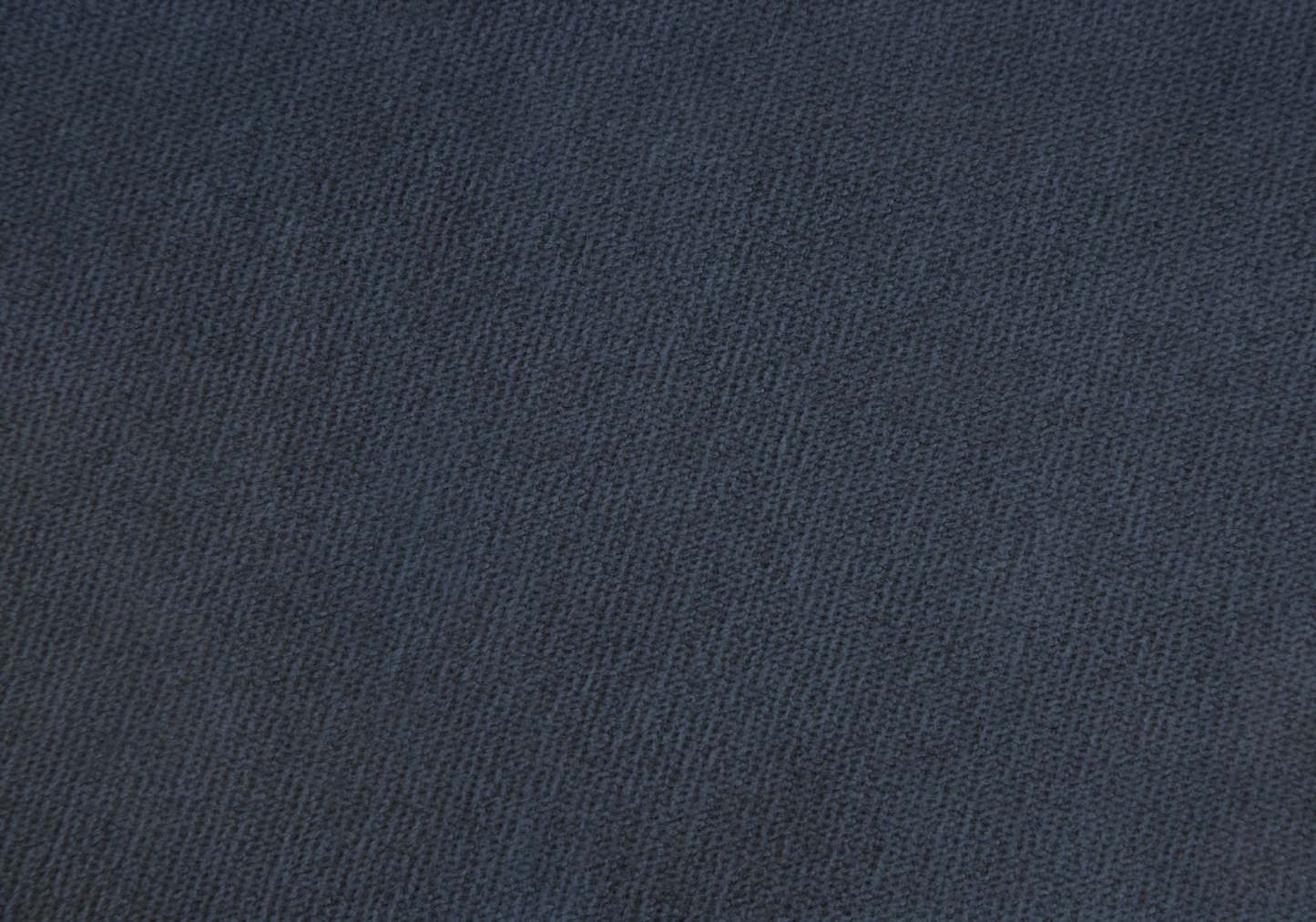 Pouf tissu bleu et or|Pouf doré et tissu bleu|D90F99M6