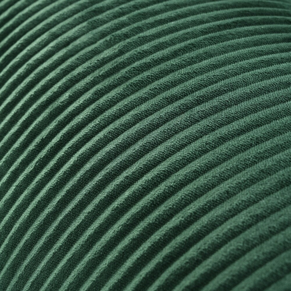 Canapé-lit modulaire en L en tissu velours côtelé