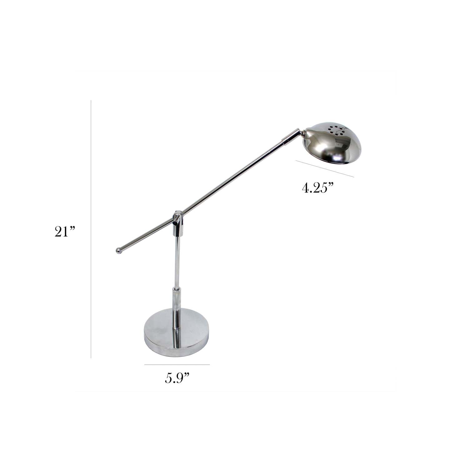 Simple Designs Balance Arm LED Desk Lamp with Pivotant Head|Lampe de bureau à DEL de Simple Designs avec bras d'équilibre et tête pivotante
