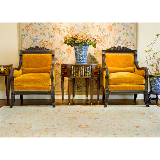 Tapis de sol traditionnel oriental en laine Maysoun fait main SAFAVIEH, style antique