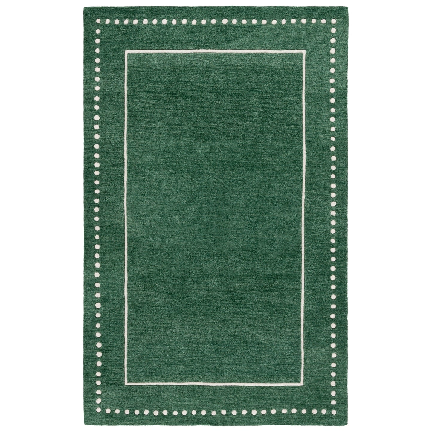 Tapis en laine SAFAVIEH Bella Mitana à bordure à pois, fait main