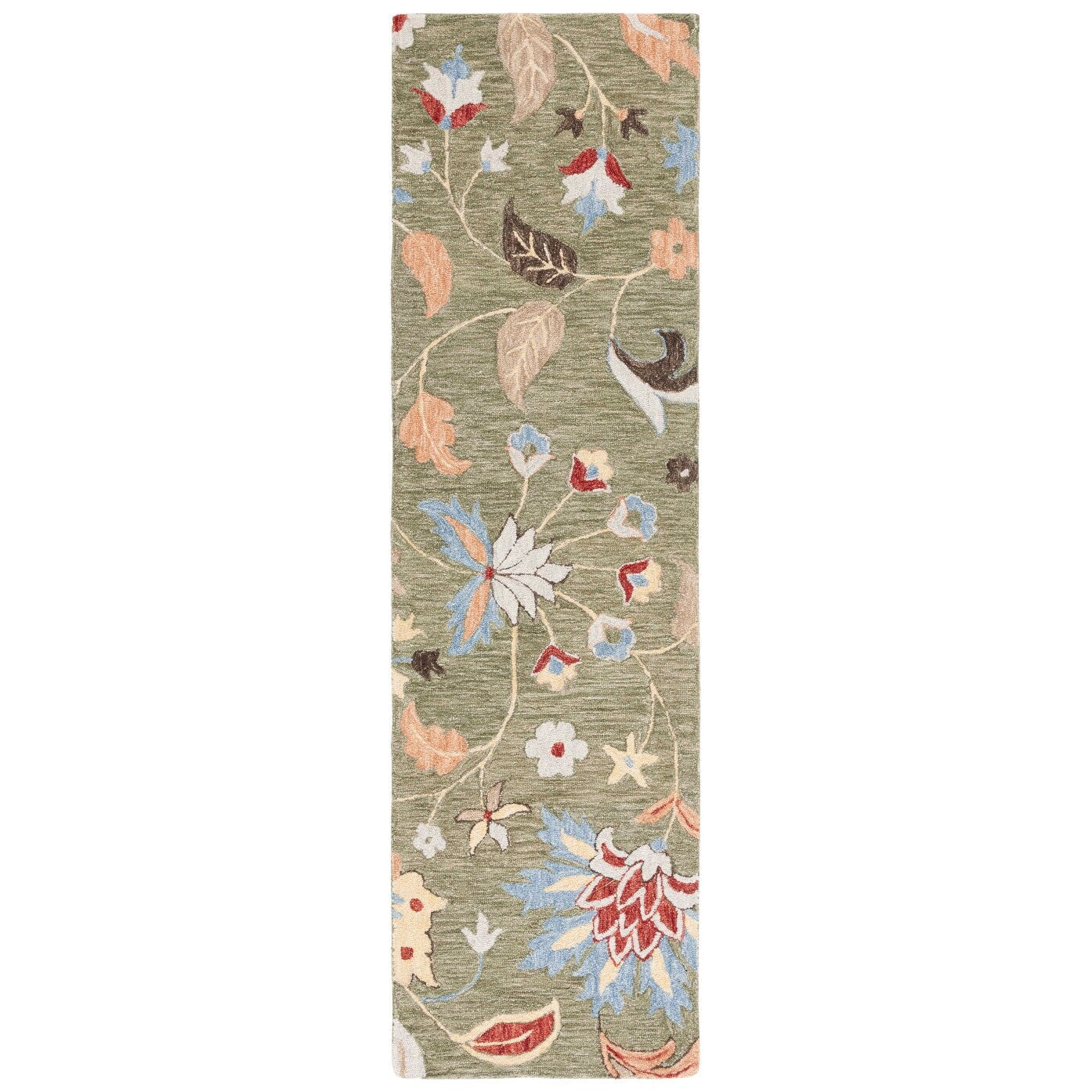 Tapis en laine SAFAVIEH fait main Jardin Asya Country