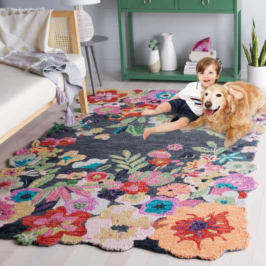 Tapis en laine SAFAVIEH fait main Jardin Malfrid Country